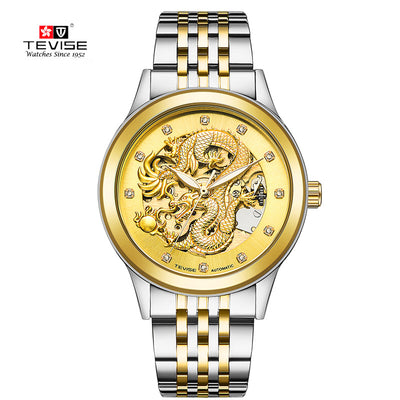 Reloj Automático Tevise para Hombre - Diseño Deportivo Resistente al Agua con Esfera Luminosa - Image 5