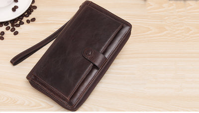 Billetera Ejecutiva de Cuero para Hombre con Bolsillo Frontal - Image 15