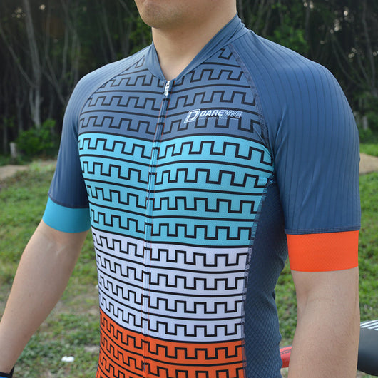 Camiseta Ciclismo Manga Corta para Hombre Verano