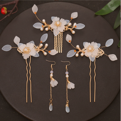 Tocado y Accesorios para Cabello Estilo Antiguo Han - Image 5