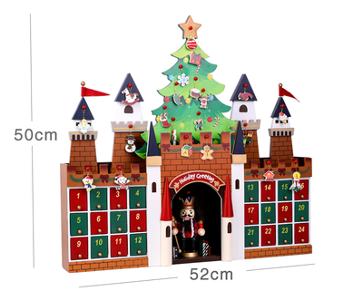 Calendario Navideño de Madera - Decoración Festiva - Image 8