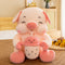 Peluche Gigante Muñeca Cerdita con Biberón - Almohada Suave