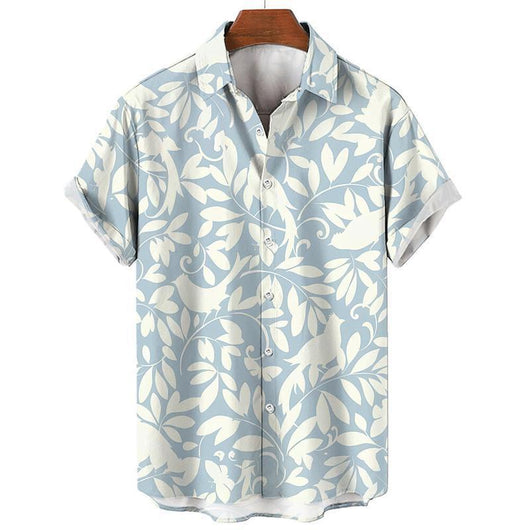 Playera Deportiva Transpirable de Secado Rápido con Estampado Floral 3D
