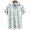 Playera Deportiva Transpirable de Secado Rápido con Estampado Floral 3D