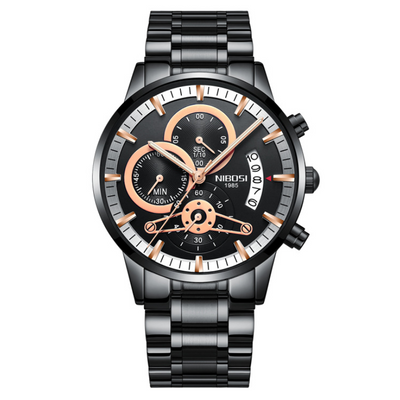 Reloj de Pulsera para Hombre con Correa de Acero Sólido - Image 6