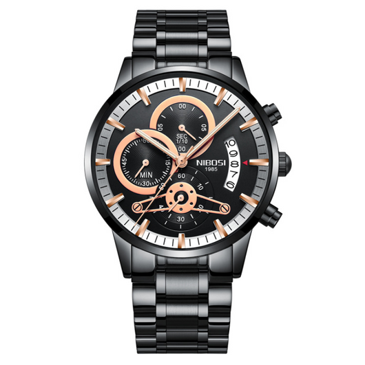 Reloj de Pulsera para Hombre con Correa de Acero Sólido - Image 6