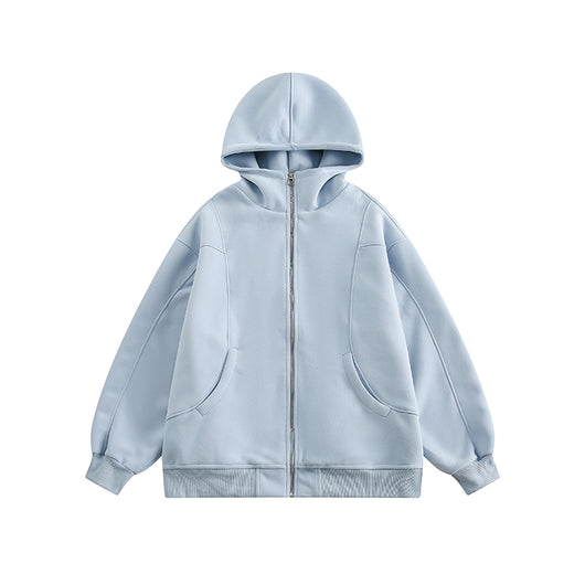 Sudadera Holgada con Capucha y Cuello Alzado para Mujer - Image 9