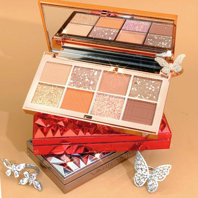 Paleta de Sombras Ocho Colores Tonos Rosados Mate - Image 6