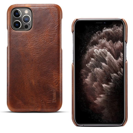 Funda de Cuero Genuino para iPhone 12 - Protección Premium - Image 13