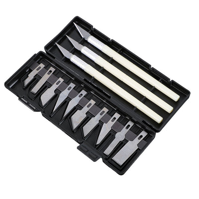 Set Profesional de 13 Cuchillas para Tallado y Corte de Precisión