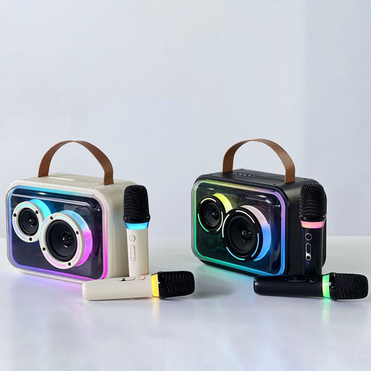 Parlante Portátil Karaoke Bluetooth con RGB y Sonido Estéreo - Image 4