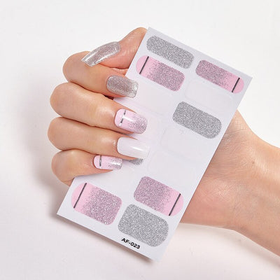 Esmaltes y Stickers de Diseño para Uñas - Colores Sólidos y Arte Creativo - Image 37