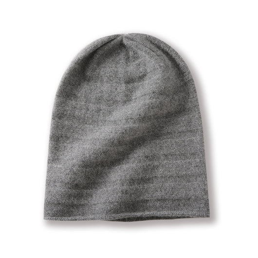 Gorro de Cachemira Liso Versátil para Mujer - Image 9