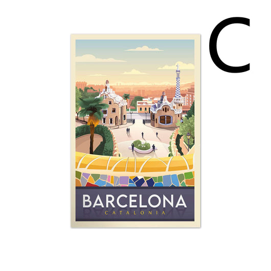 Póster Viaje Ámsterdam Holanda Decoración Dormitorio Alta Calidad - Image 17