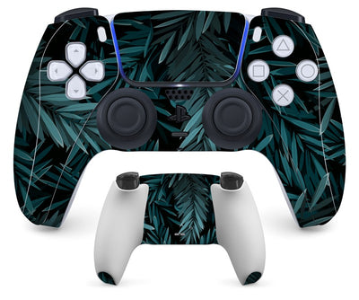 PS5 controller with a pastel marble sticker, showing the front and back views for anti-scratch protection. - Image 30