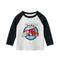 Playera Infantil Manga Larga con Diseños Animados