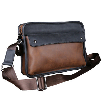 Bolso Mensajero de Cuero para Hombre