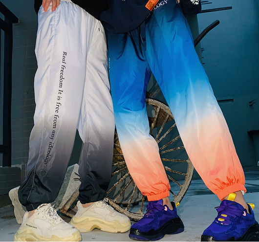 Pantalones Degradado Hip Hop Unisex - Estilo Street Urbano