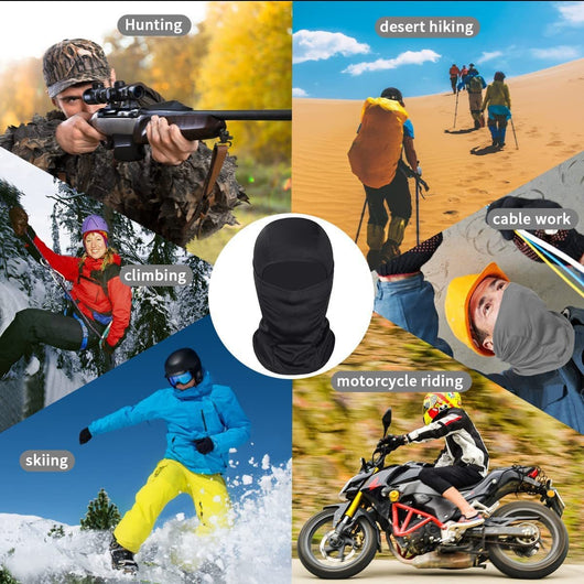 Pasamontaña Motociclista Unisex Ligero y Protector - Máscara Facial Versátil - Image 20