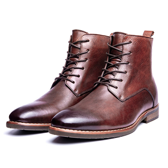 Botas Altas de Cuero Genuino para Hombre