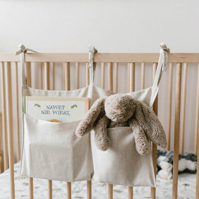 Bolsa Organizadora de Lino con Dos Compartimentos - Image 3