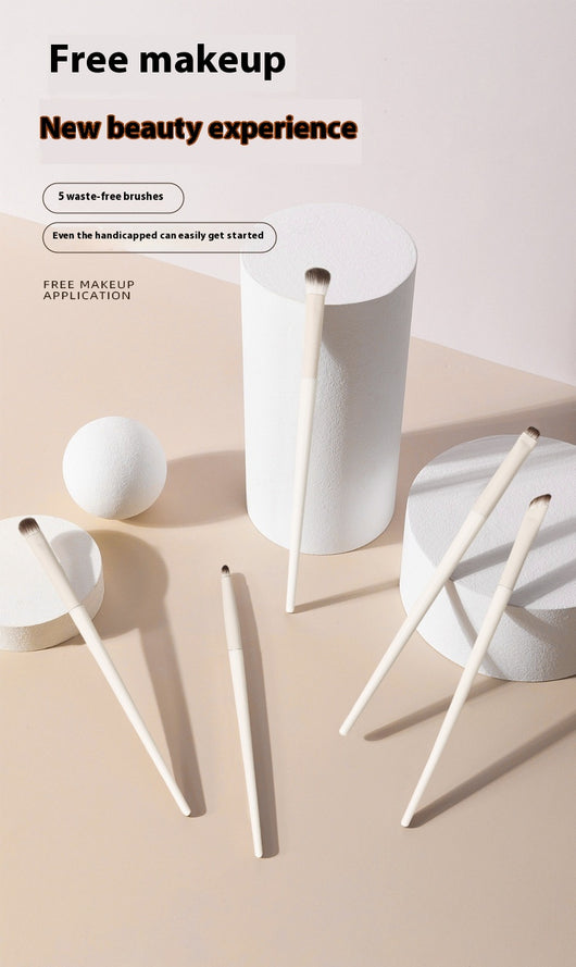 Set de Brochas de Detalle para Ojos Porcelana Cloud - Herramientas de Maquillaje Profesional - Image 12