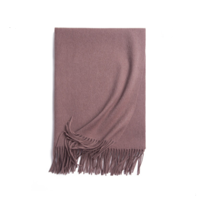 Bufanda Gruesa Unisex de Color Sólido - Chal Versátil para Otoño e Invierno - Image 23