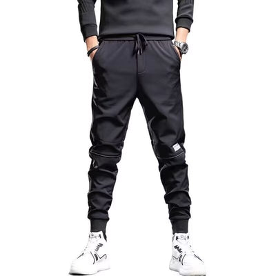 Pantalones de Chándal Cómodos Ajustados Estilo Coreano con Secado Rápido para Hombre - Image 10