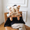 Cojín Decorativo con Estampado de Cachorro - Tela Satinada para Sofá