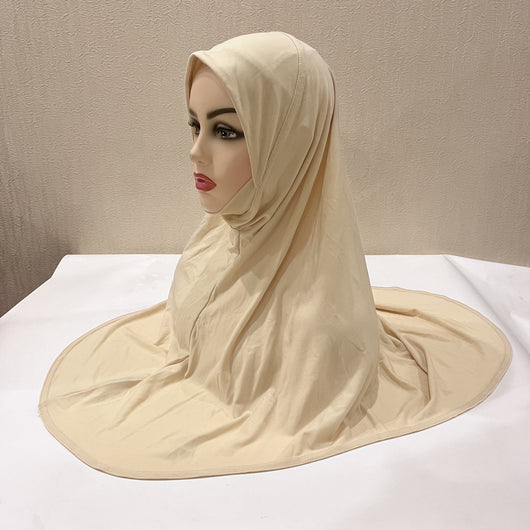 Turbante Ligero de Gasa Malaya - Pañuelo Multiuso en Colores Sólidos - Image 16