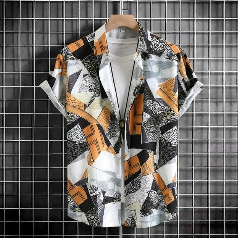 Playera Casual Talla Grande con Estampado Digital 3D - Image 8