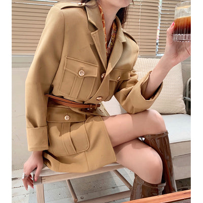 Blazer Ejecutivo para Mujer Talla Pequeña - Tela Gruesa - Image 9