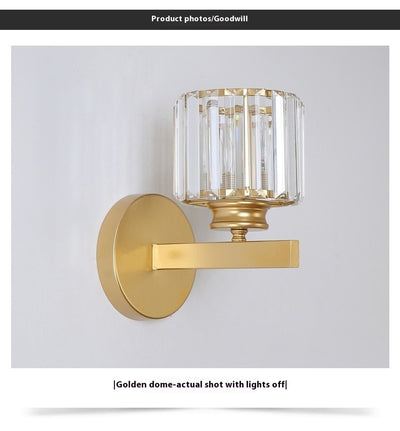 Lámpara de Pared Cristal Americano Diseño Postmoderno para Sala - Image 16