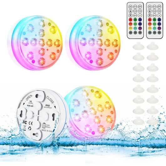 Linterna LED Subacuática con Control Remoto y Cambio de Color - Image 3