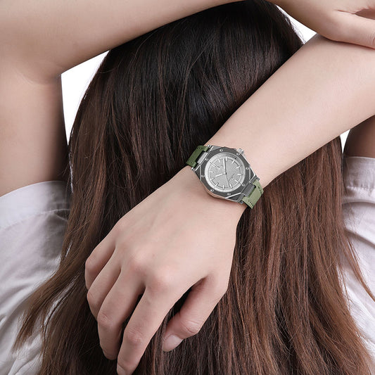 Reloj de Pulsera Resistente al Agua para Estudiantes - Cuarzo Elegante para Mujer