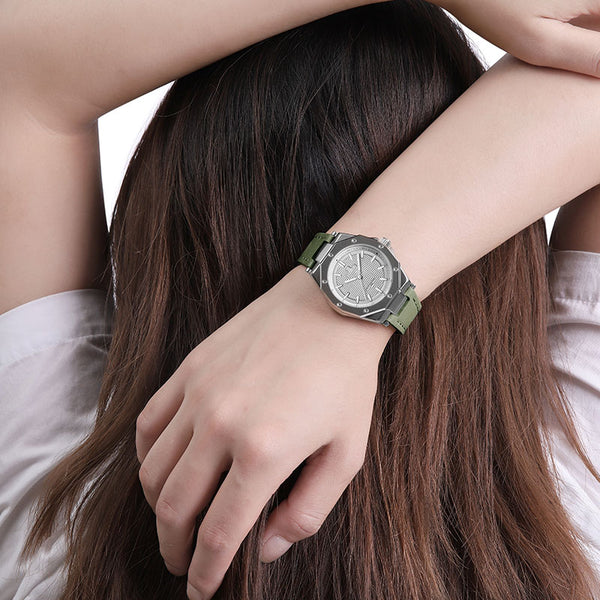 Reloj de Pulsera Resistente al Agua para Estudiantes - Cuarzo Elegante para Mujer