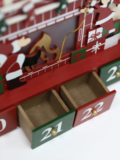Lámpara Calendario Navideño con Chimenea - Decoración Interactiva - Image 3