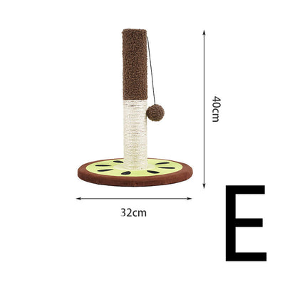Árbol Rascador Compacto para Gatos con Columna de Sisal y Pelota Interactiva - Image 6