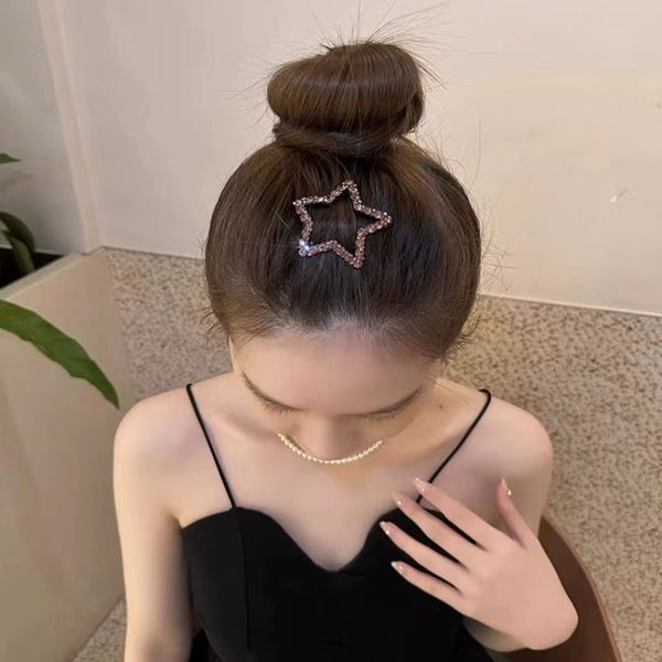 Pasador de Estrella con Cristales - Accesorio Elegante para Cabello
