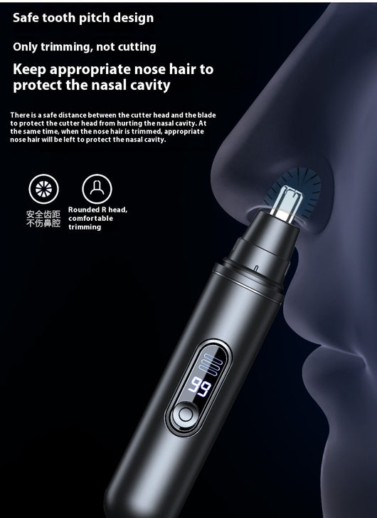 Depilador Nasal Eléctrico con Pantalla LED Digital - Image 9