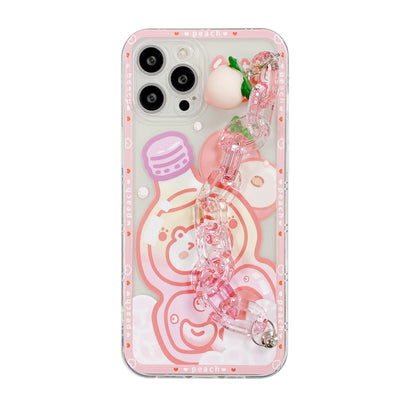 Funda para iPhone Diseño Cadena de Durazno - Protección Estival - Image 10