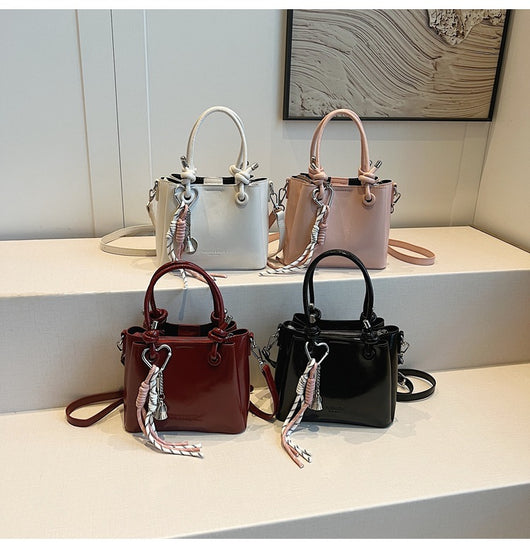 Bolso Bandolera de Moda para Mujer - Bolsa Bucket Portátil - Image 31