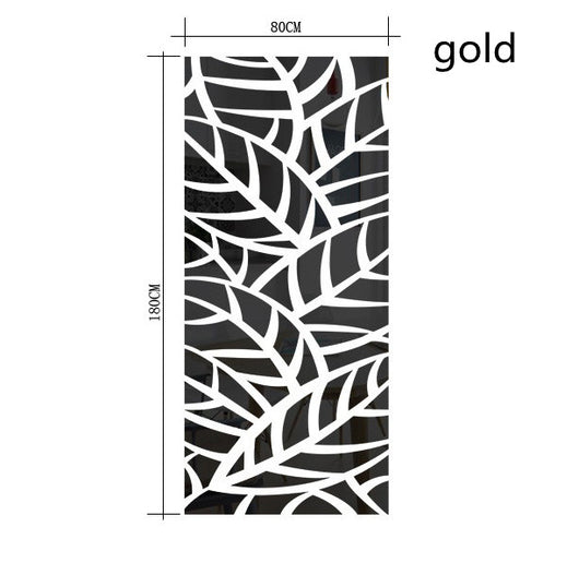 Espejo Adhesivo con Patrón de Plantas para Decoración Moderna - Image 11