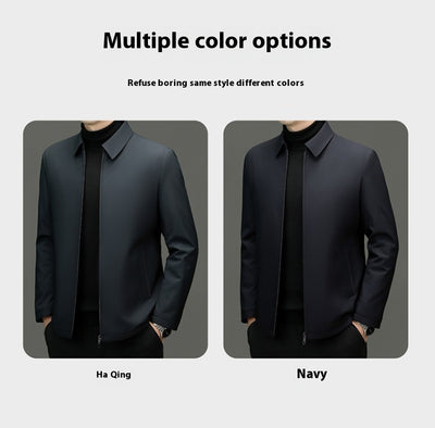 Ropa Business Casual de Algodón Puro para Hombre Maduro - Image 13