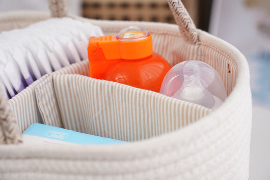 Canasta Organizadora Portátil con Compartimentos para Bebé - Image 9