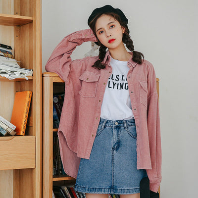 Chaleco Corduroy Retro Estilo Hong Kong para Mujer - Image 6