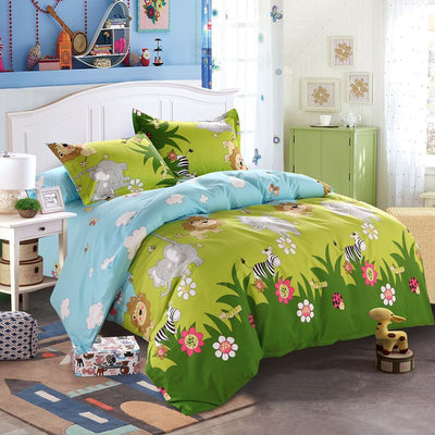 Juego de Cama Infantil de 4 Piezas con Diseños Animados - Image 14