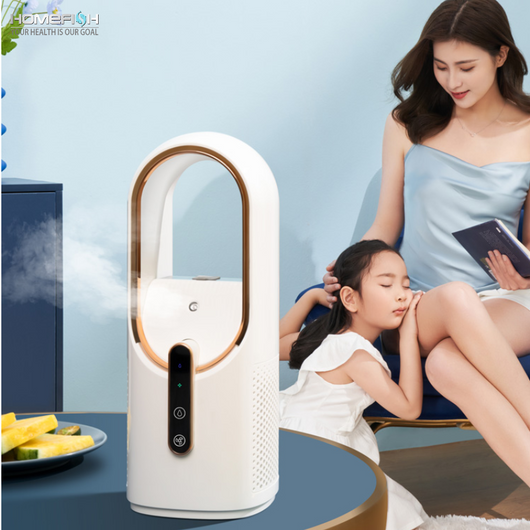 Ventilador Portátil USB con Humidificador y Enfriador de Aire - Image 6