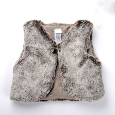 Chaleco de Piel Sintética para Niñas - Abrigo Cálido y Elegante - Image 6