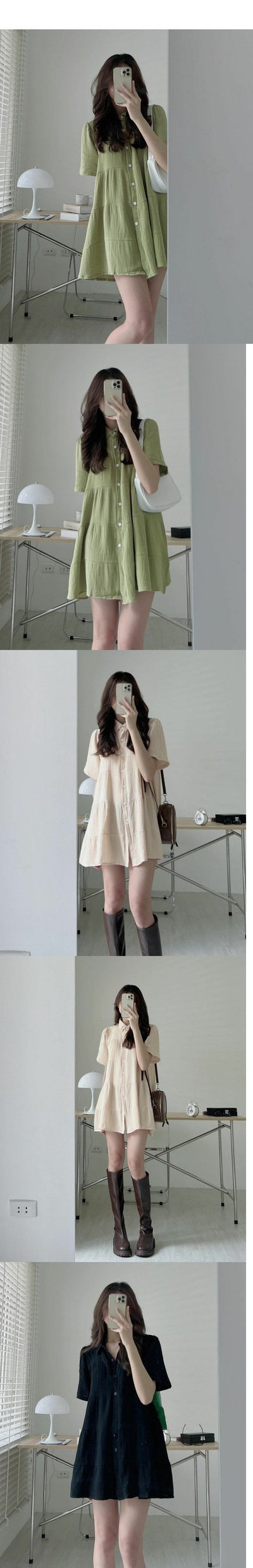 Vestido Camisero Plus Size Elegante para Mujer - Perfecto para Verano - Image 6